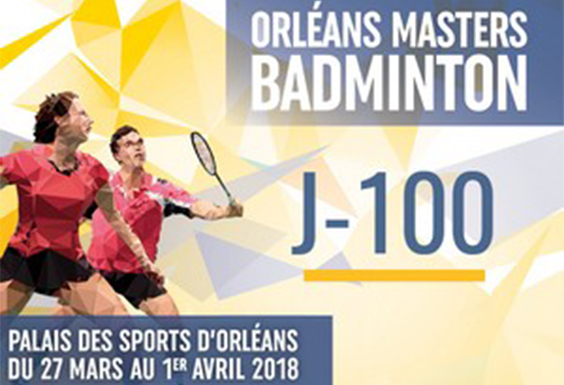 J-100 avant l’Orléans Masters 2018