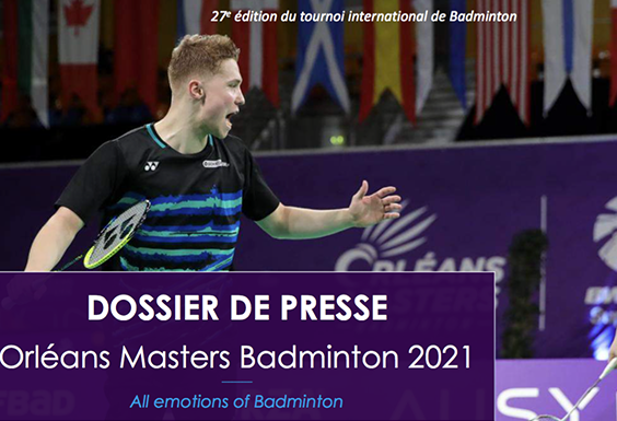 Dossier de presse de l’Orleans Masters 2021