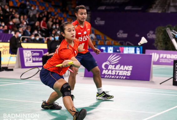 Mixed doubles final of the Orléans Masters 2022 !