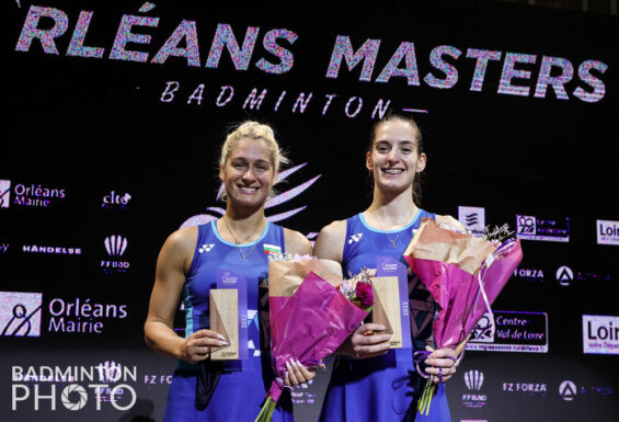 result – Women’s double final of the Orléans Masters 2022 !