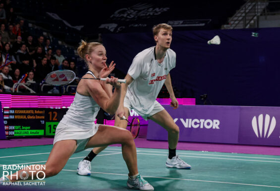 Mixed Doubles Final: victory for Jesper Toft and Amalie Magelund