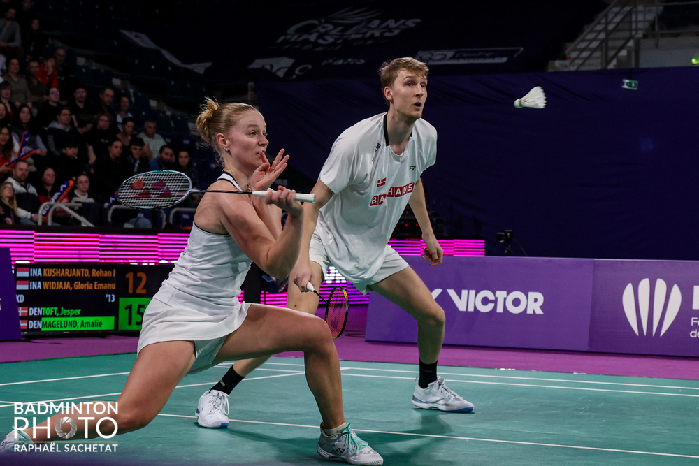 Mixed Doubles Final: victory for Jesper Toft and Amalie Magelund
