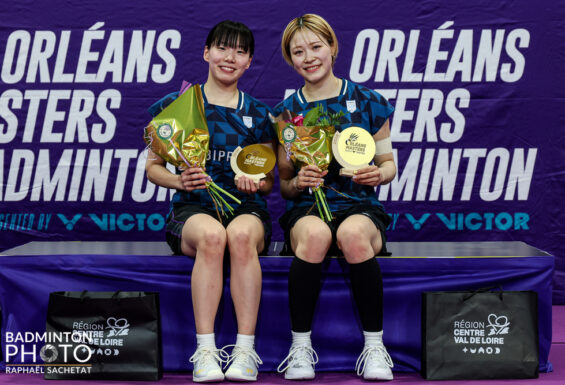 S. Nakade and M. Takahashi win the Women’s Doubles !