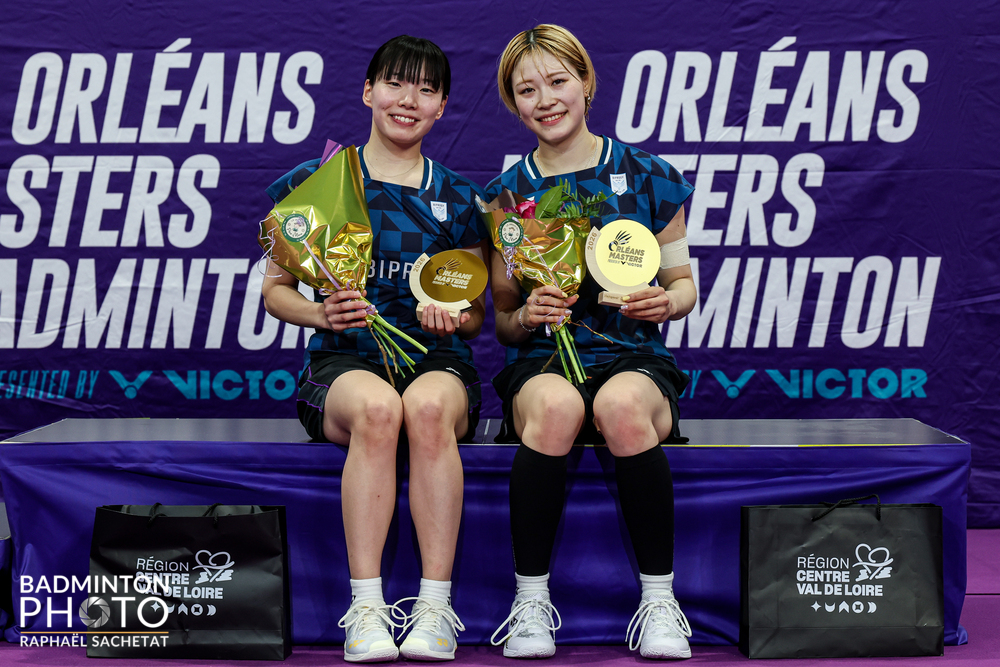 S. Nakade and M. Takahashi win the Women’s Doubles !