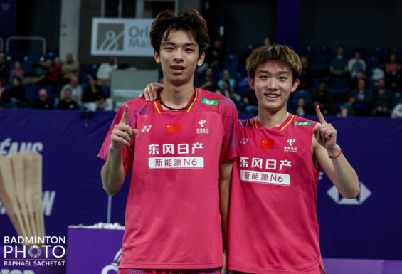 Hu Ke Yuan et Lin Xiang Yi sacrés en double hommes à Orléans !